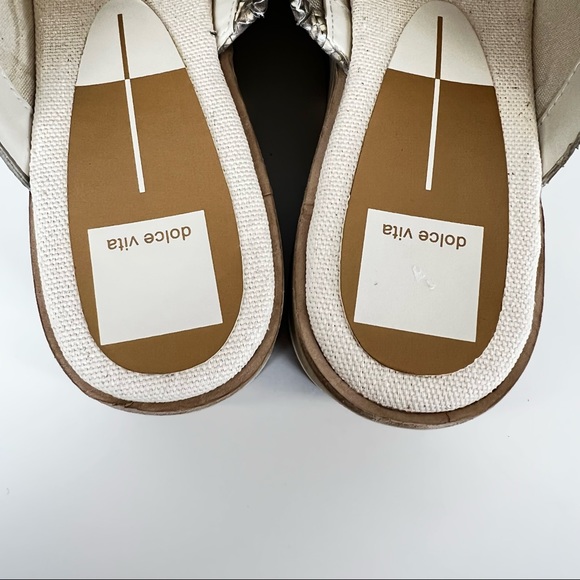 Dolce Vita snakeskin wedge slides faux reptile - Picture 6 of 9